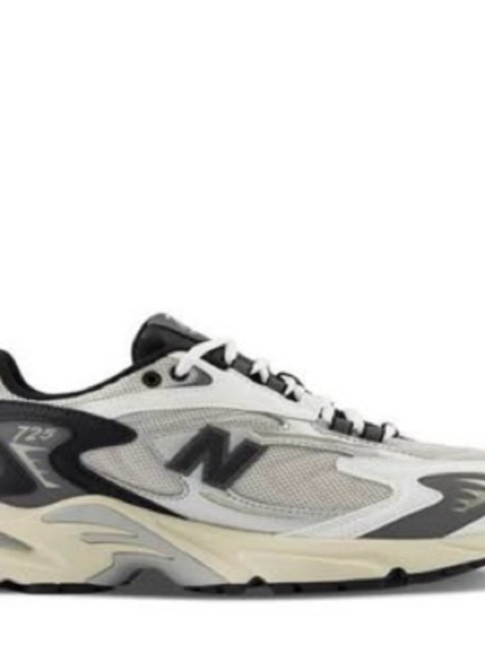 New Balance Women's 725 White and Gray Low-Top Sneaker
